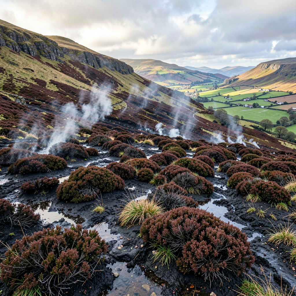 Mountain fire damages Phillipstown as crews continue dampening hotspots in New Tredegar